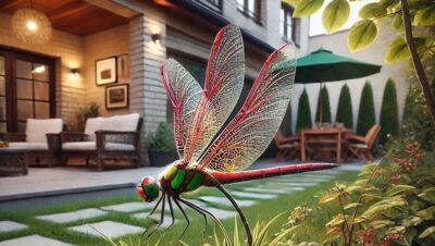 Ver una libélula trae suerte