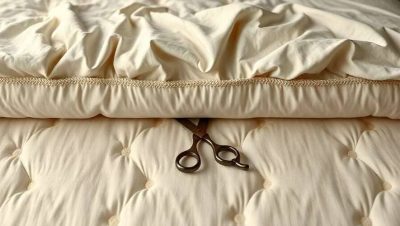 Es malo poner unas tijeras abiertas debajo del colchón
